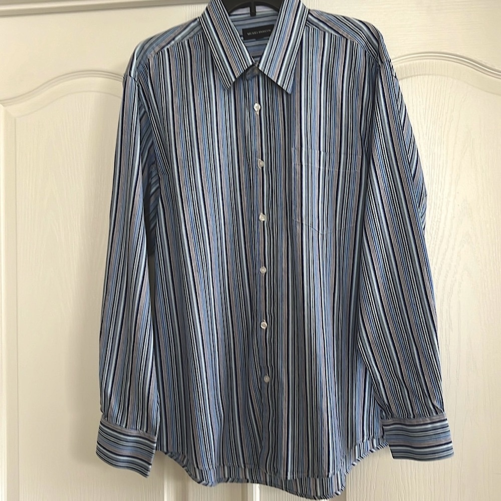 Michael Brandon Men’s Button Long Sleeve Shirt